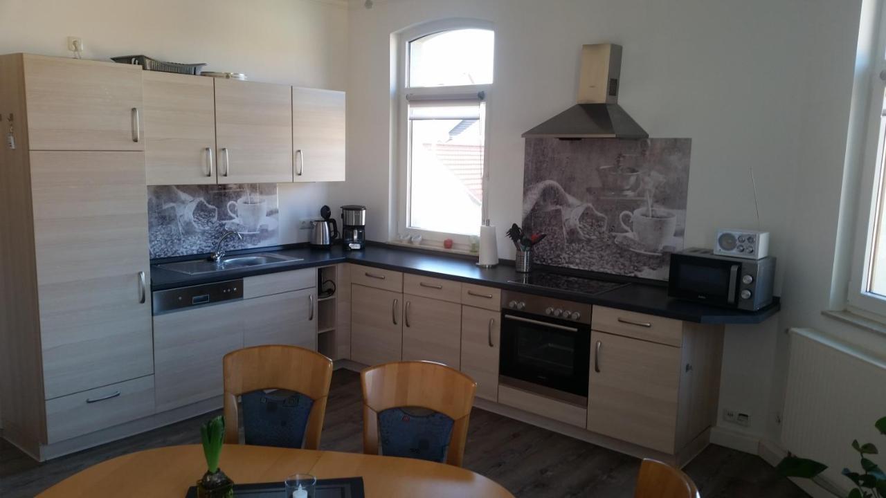 Ferienwohnung Burgblick An der Schmucke Exterior foto